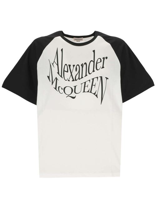 Men's print t-shirt Alexander McQueen | 781983QTAA80909